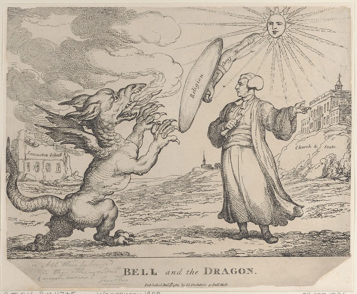Bell and the Dragon — Thomas Rowlandson|John Joseph Stockdale