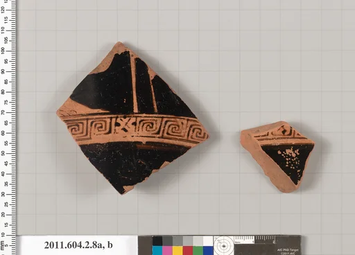Terracotta fragments of a neck-amphora (jar)