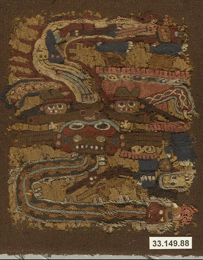 Embroidered Mantle Fragment