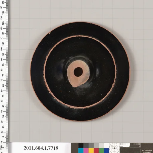 Terracotta fragment of a kylix (drinking cup)
