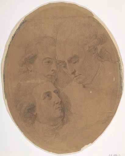 George Montagu, 4th Duke of Manchester, William, 2nd Viscount Courtenay, de jure 8th Earl of Devon, and George William Coventry, 6th Earl of Coventry