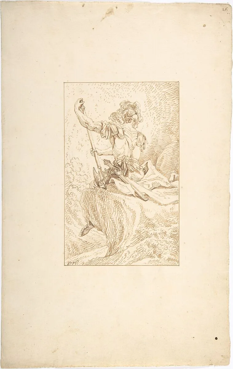 Roman Warriors — Johann Elias Ridinger