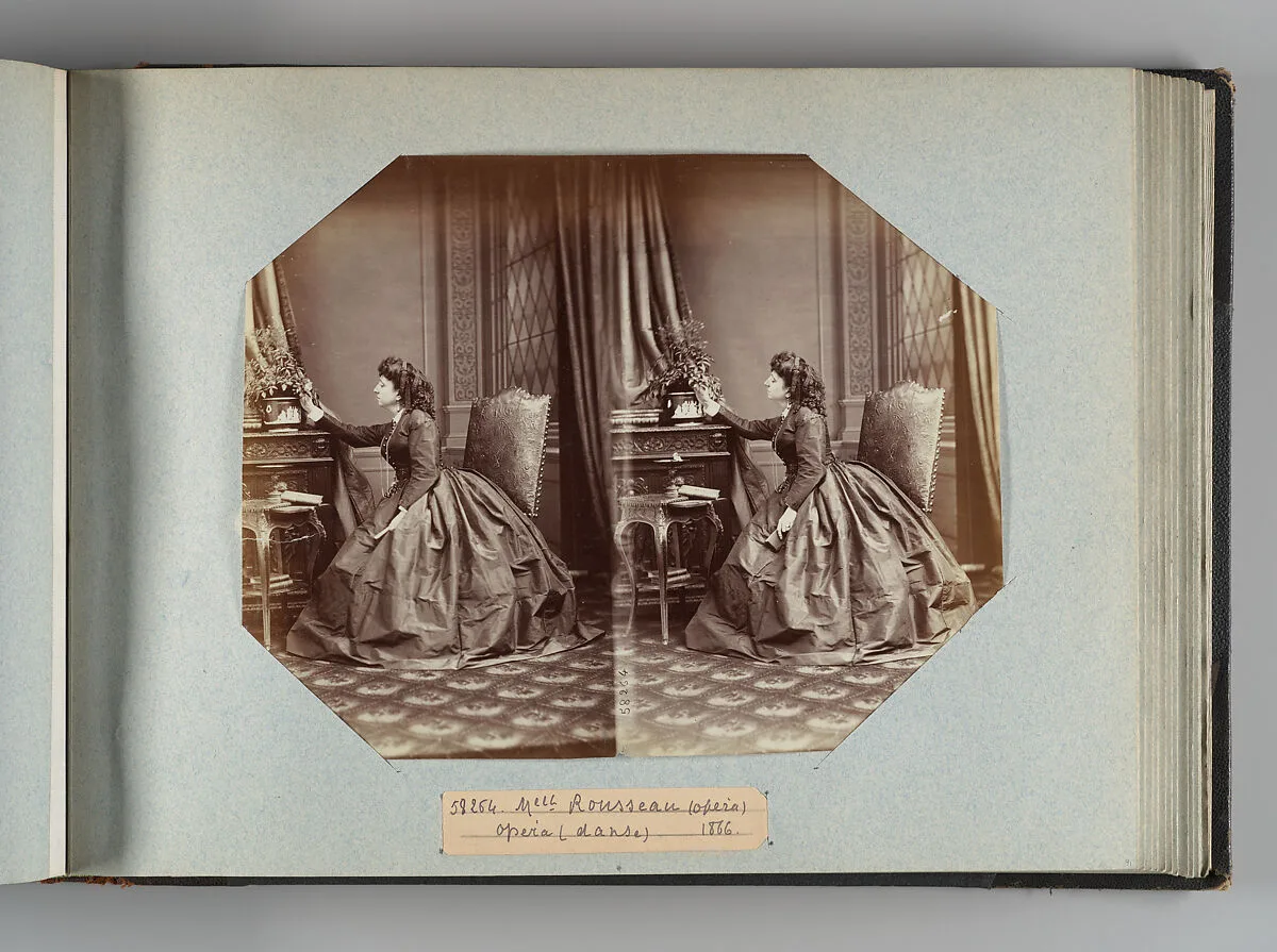 Mlle Rousseau — André-Adolphe-Eugène Disdéri