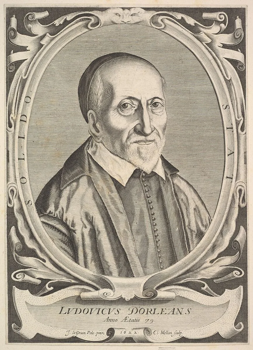 Portrait of Louis d'Orléans — Claude Mellan|Louis d'Orléans|Ziarnko (Joan Z. Grano)
