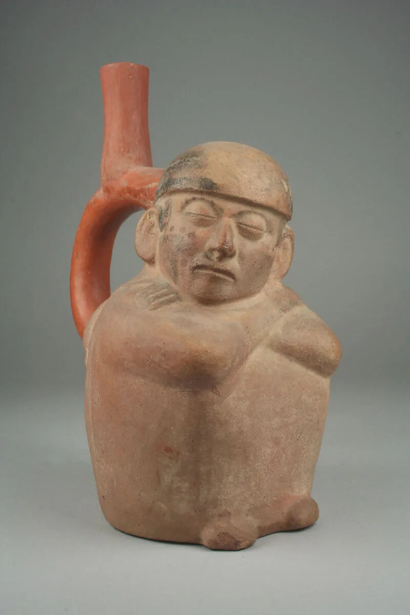 Bottle, Sleeping Figure — Unknown