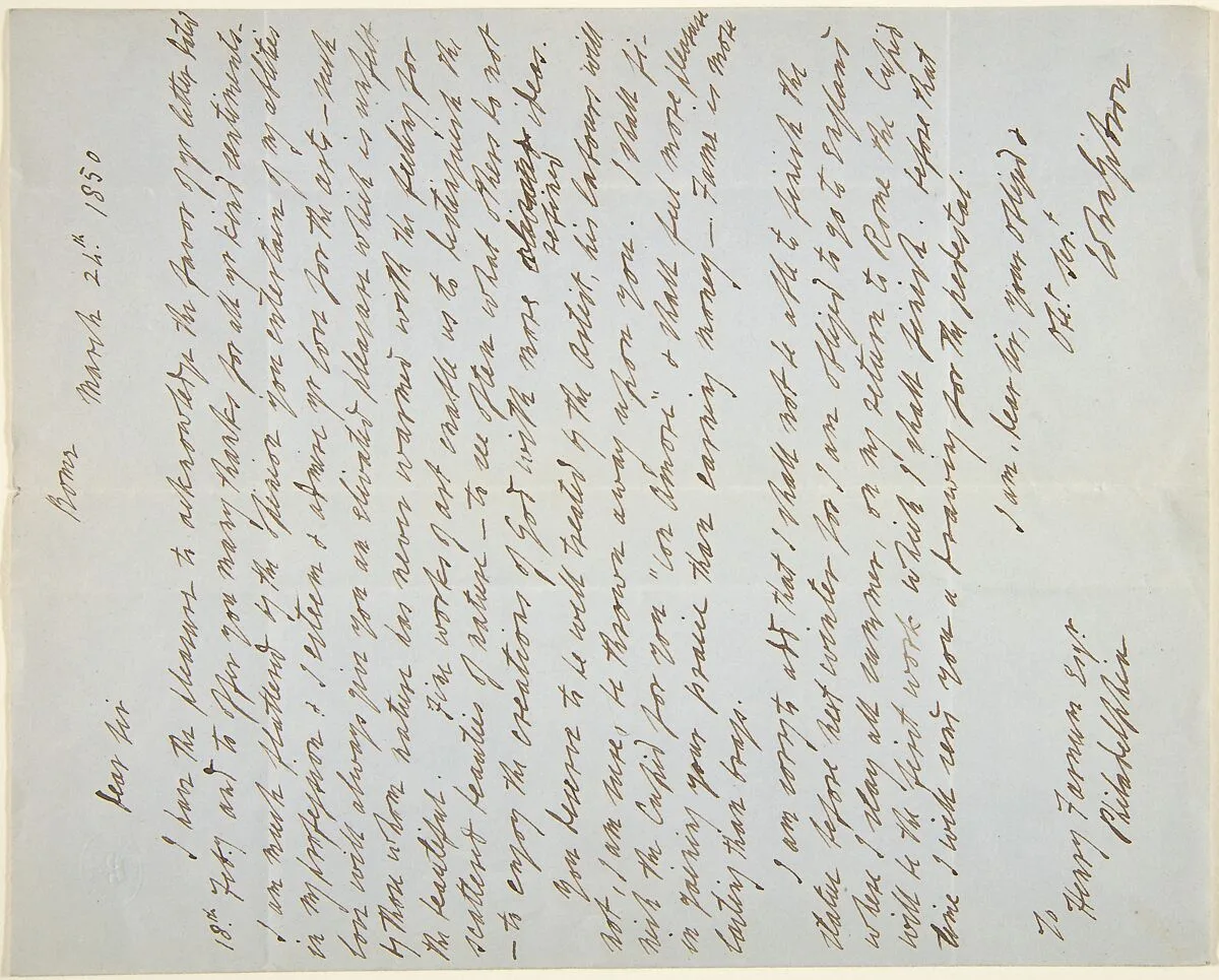 Letters to Henry Farnum from John Gibson and Benjamin Spence — John Gibson|Benjamin Edward Spence