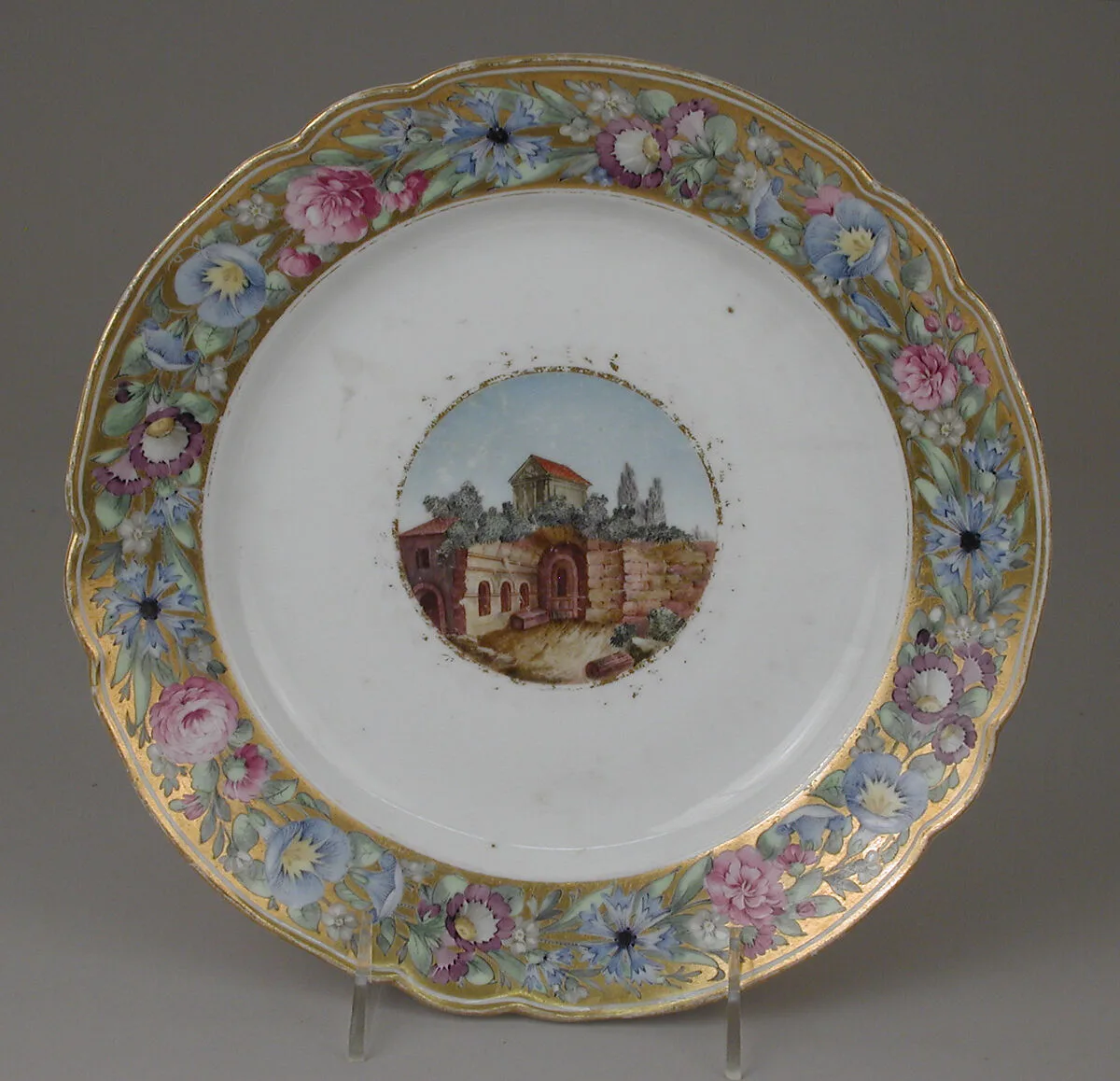 Plate — Imperial Porcelain Manufactory, St. Petersburg