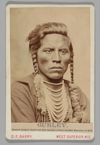 Curley, General Custer's Scout — David F. Barry