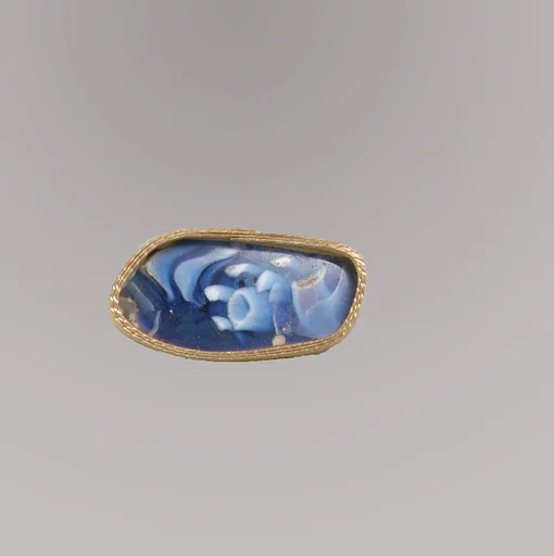 Glass mosaic fragment