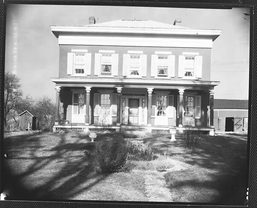 [Brick Greek Revival House, Brewster, New York]