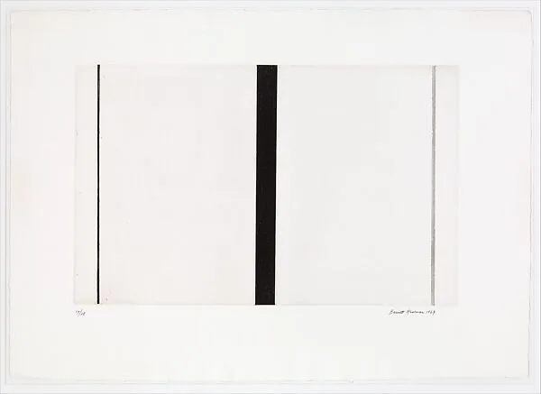 Untitled Etching #1 — Barnett Newman|Universal Limited Art Editions|Donn Steward