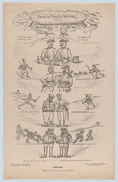 Hand in Hand im Weltkrieg — W. Caminer