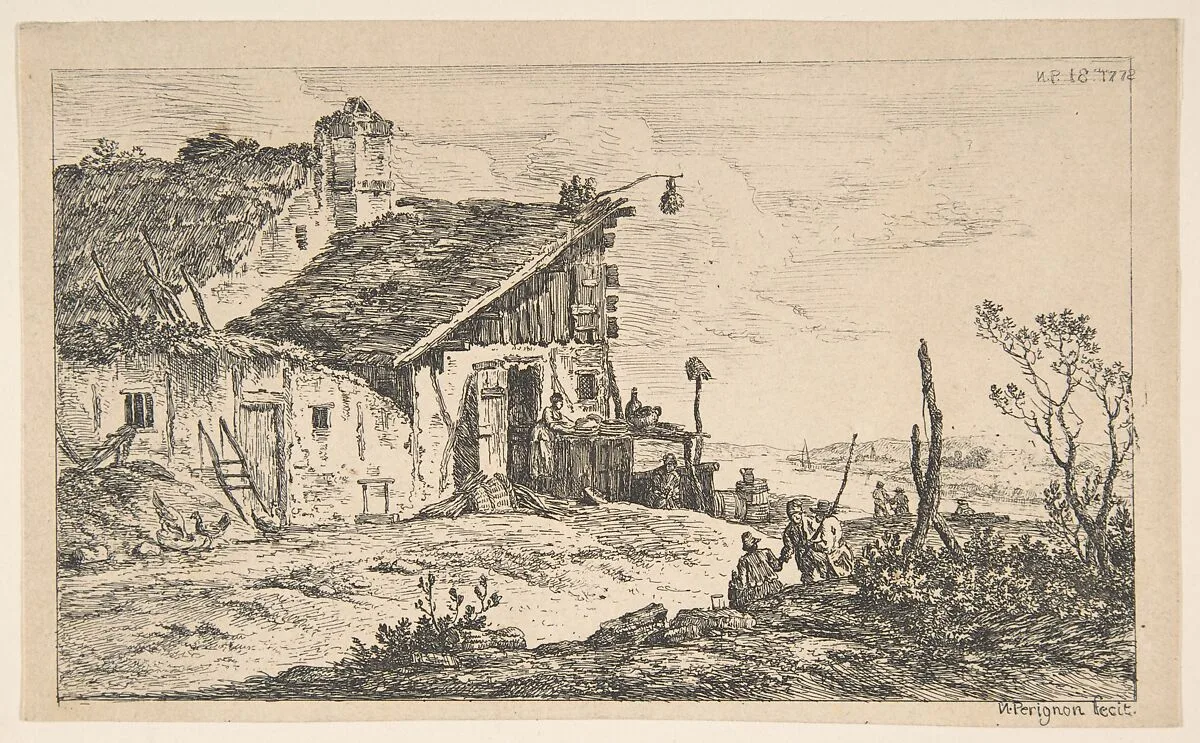 Rustic Landscape — Nicolas Pérignon the Elder