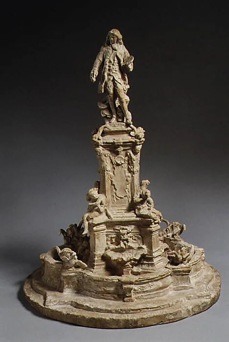 Model for the Watteau Fountain — Jean-Baptiste Carpeaux