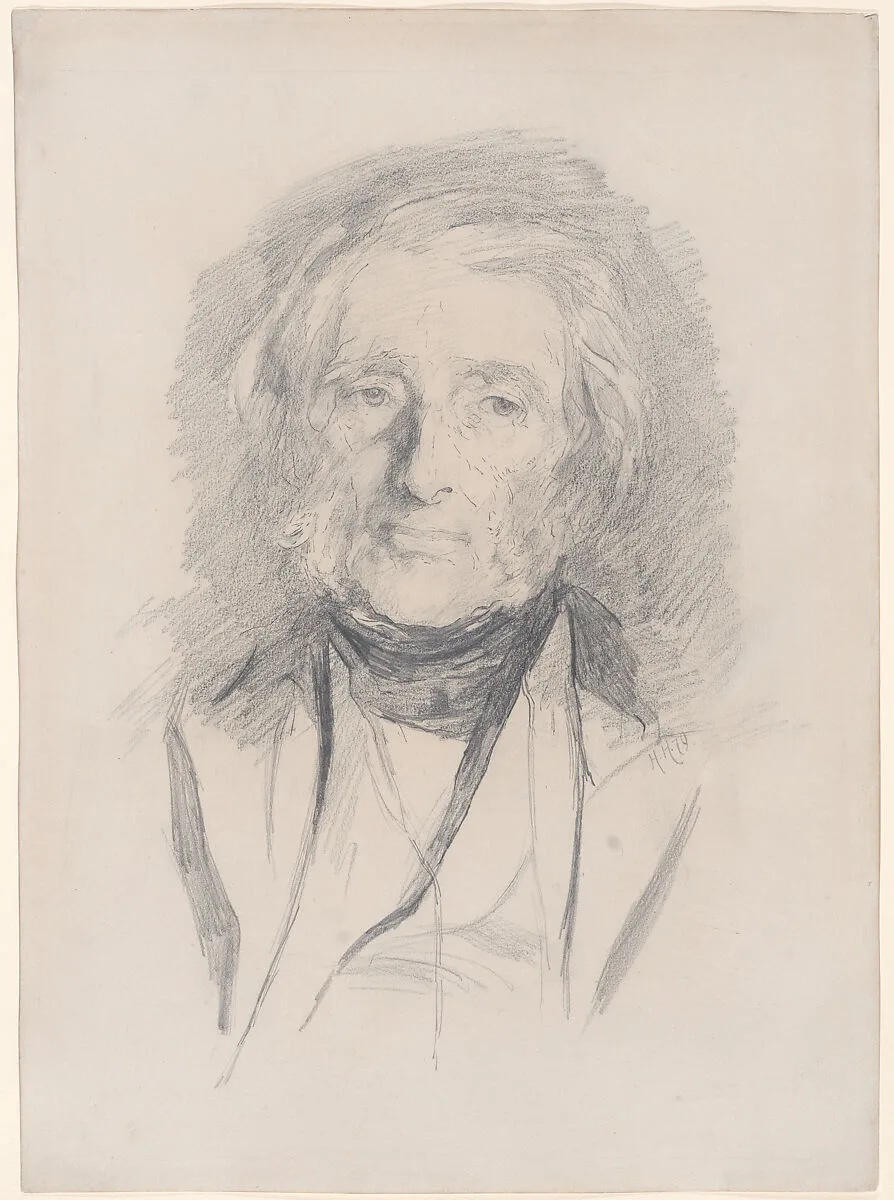 Portrait of John Ruskin — Sir Hubert von Herkomer|John Ruskin