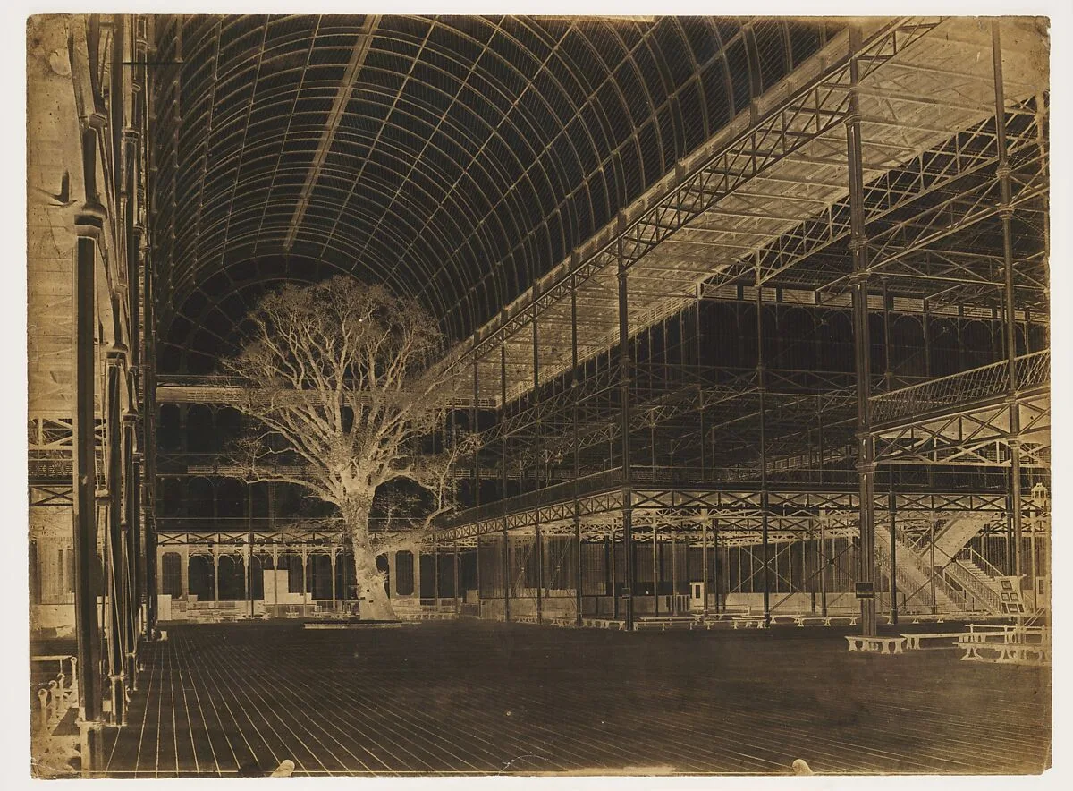 Crystal Palace, Hyde Park, Transept — Benjamin Brecknell Turner