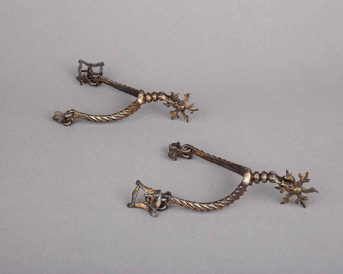 Pair of Rowel Spurs — Unknown