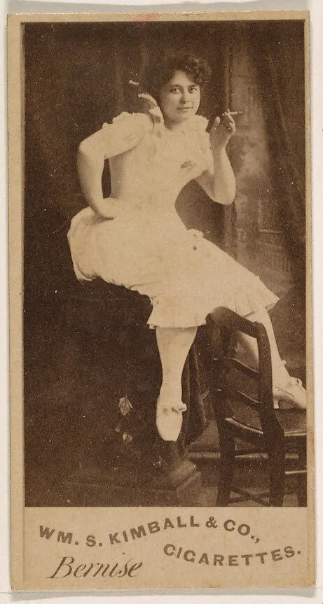 Miss Bernise, from the Actresses series (N203) issued by Wm. S. Kimball & Co. — William S. Kimball & Company