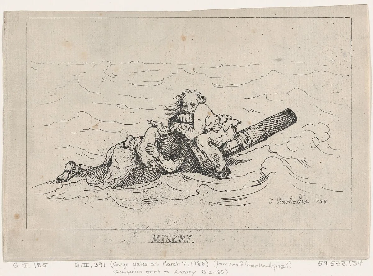 Misery — Thomas Rowlandson