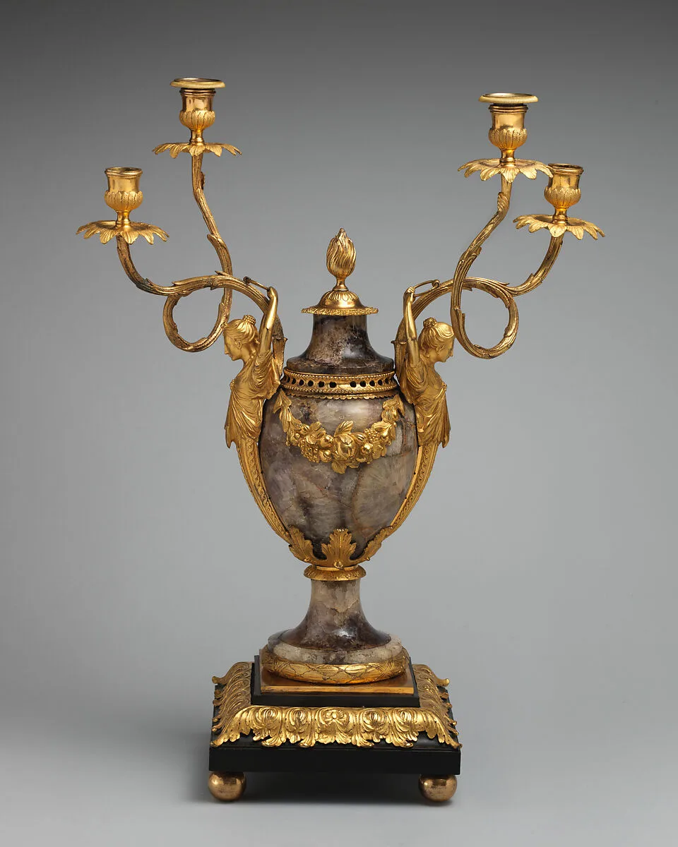 Candelabrum perfume burner (one of a pair) — Matthew Boulton|James Fothergill