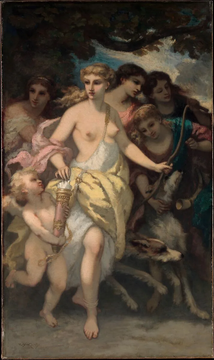 Diana — Narcisse-Virgile Diaz de la Peña