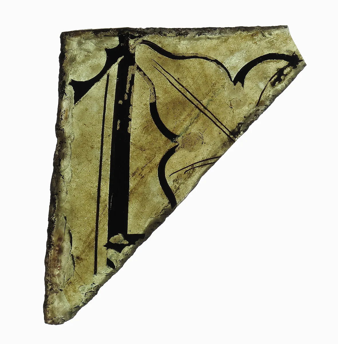 Glass Fragment — Unknown