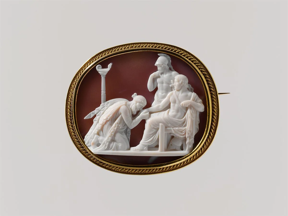 Priam Supplicating Achilles for the Body of Hector — Giuseppe Girometti