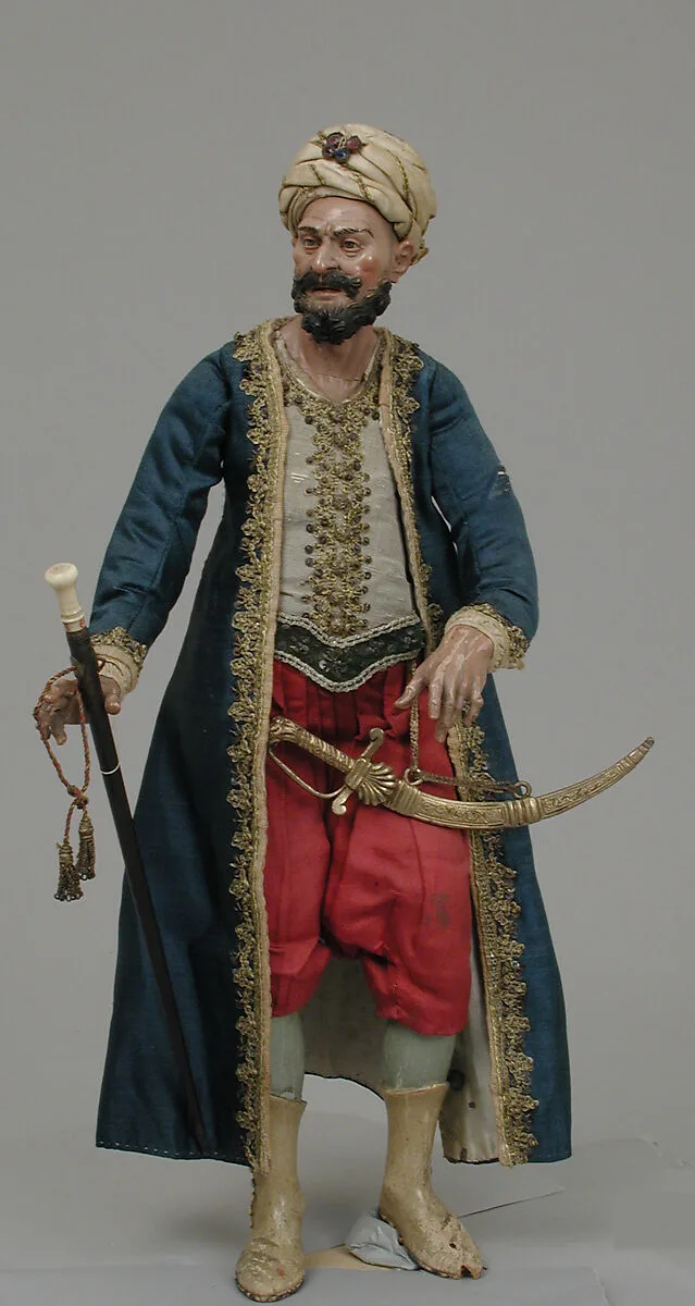 King's attendant — Giuseppe Gori