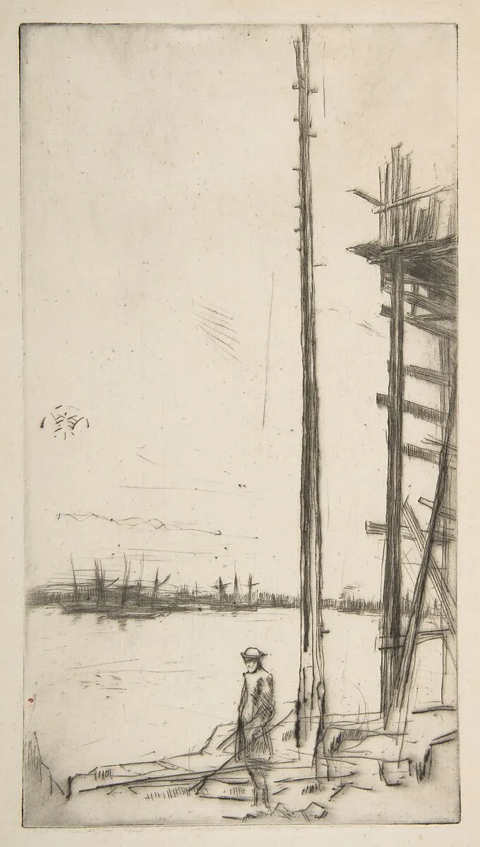 Shipbuilder's Yard, Liverpool — James McNeill Whistler