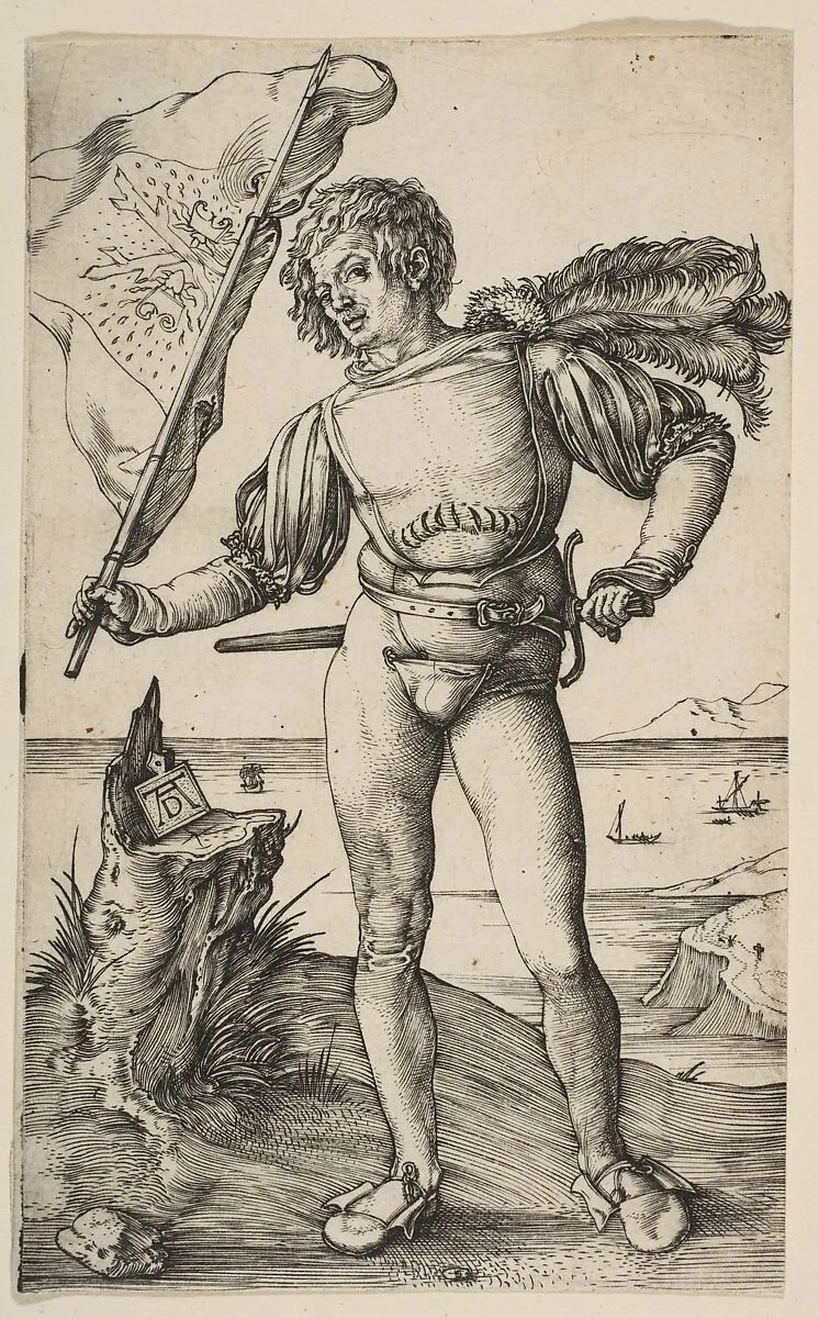 The Standard Bearer — Albrecht Dürer