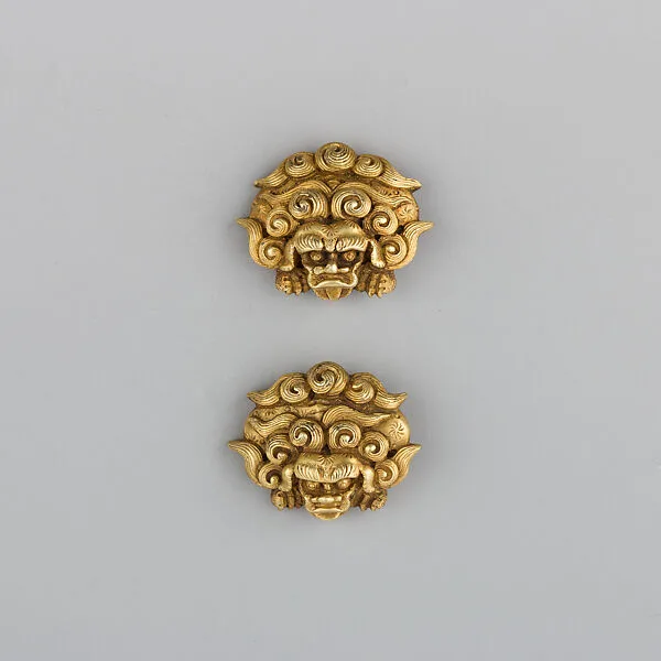 Pair of Sword-Grip Ornaments (Menuki) — Unknown