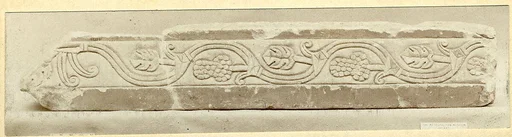 Fragment of a Cornice with Vines