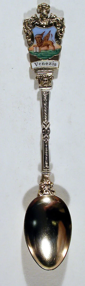 Souvenir spoon with arms of Venice — Unknown
