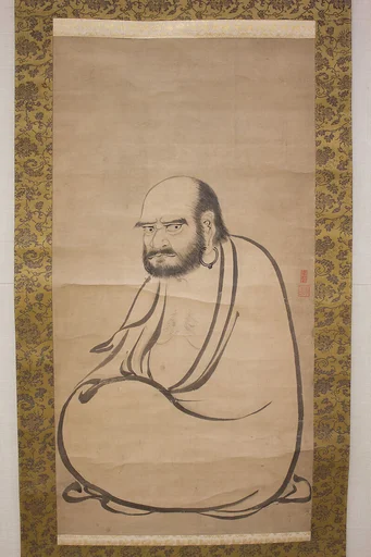 達磨図 (Daruma zu)|Bodhidharma (Daruma)