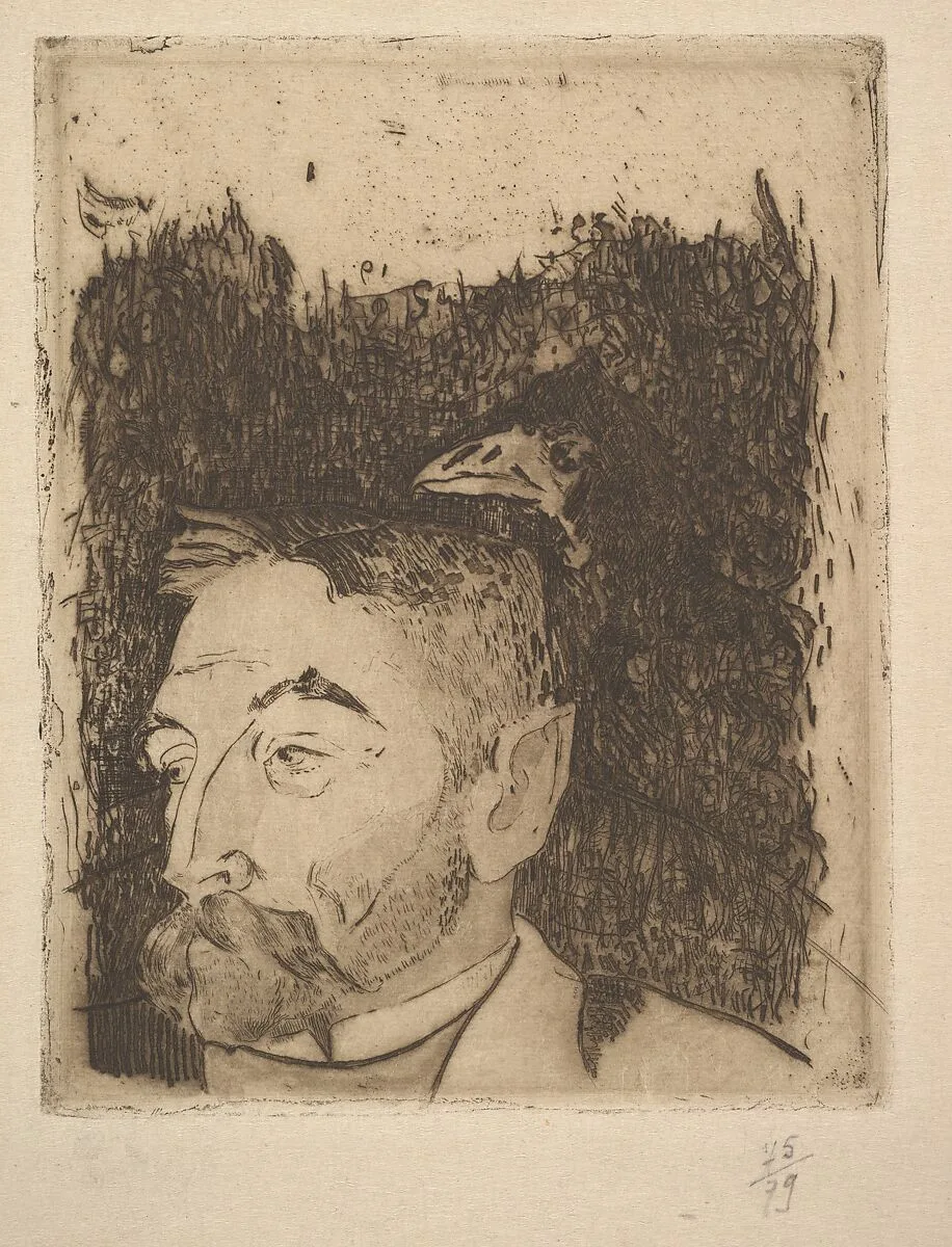 Portrait of Stéphane Mallarmé — Paul Gauguin