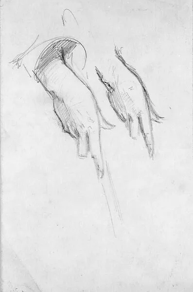 Hand for "Carolus-Duran" — John Singer Sargent