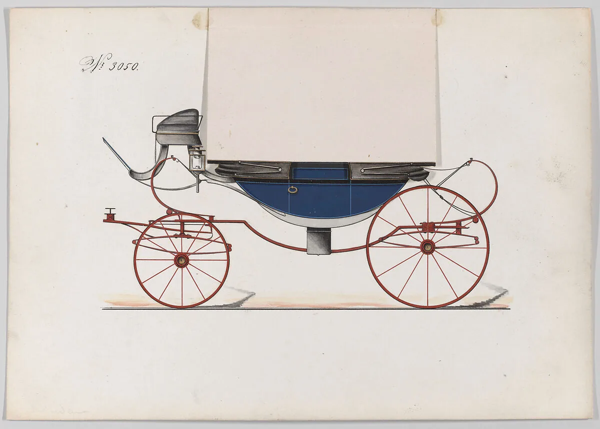 Design for Landau, No. 3050 — Brewster & Co.