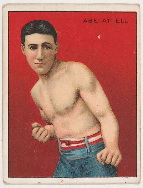Abe Attell, from the Champion Pugilists series (T219), issued by Mecca and Hassan Cigarettes — Hassan Cigarettes|Mecca Cigarettes