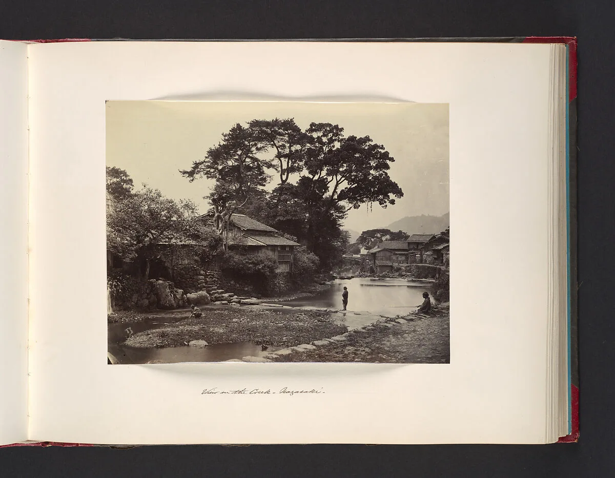 View on the Creek, Nagasaki — John Thomson