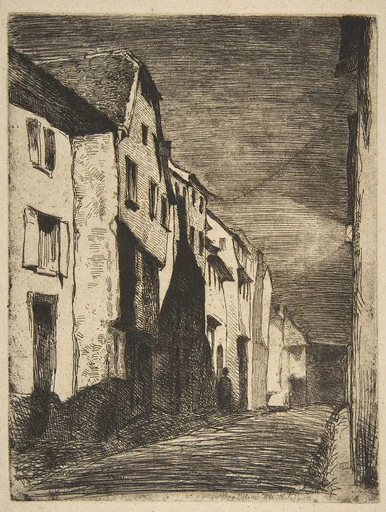 Street at Saverne