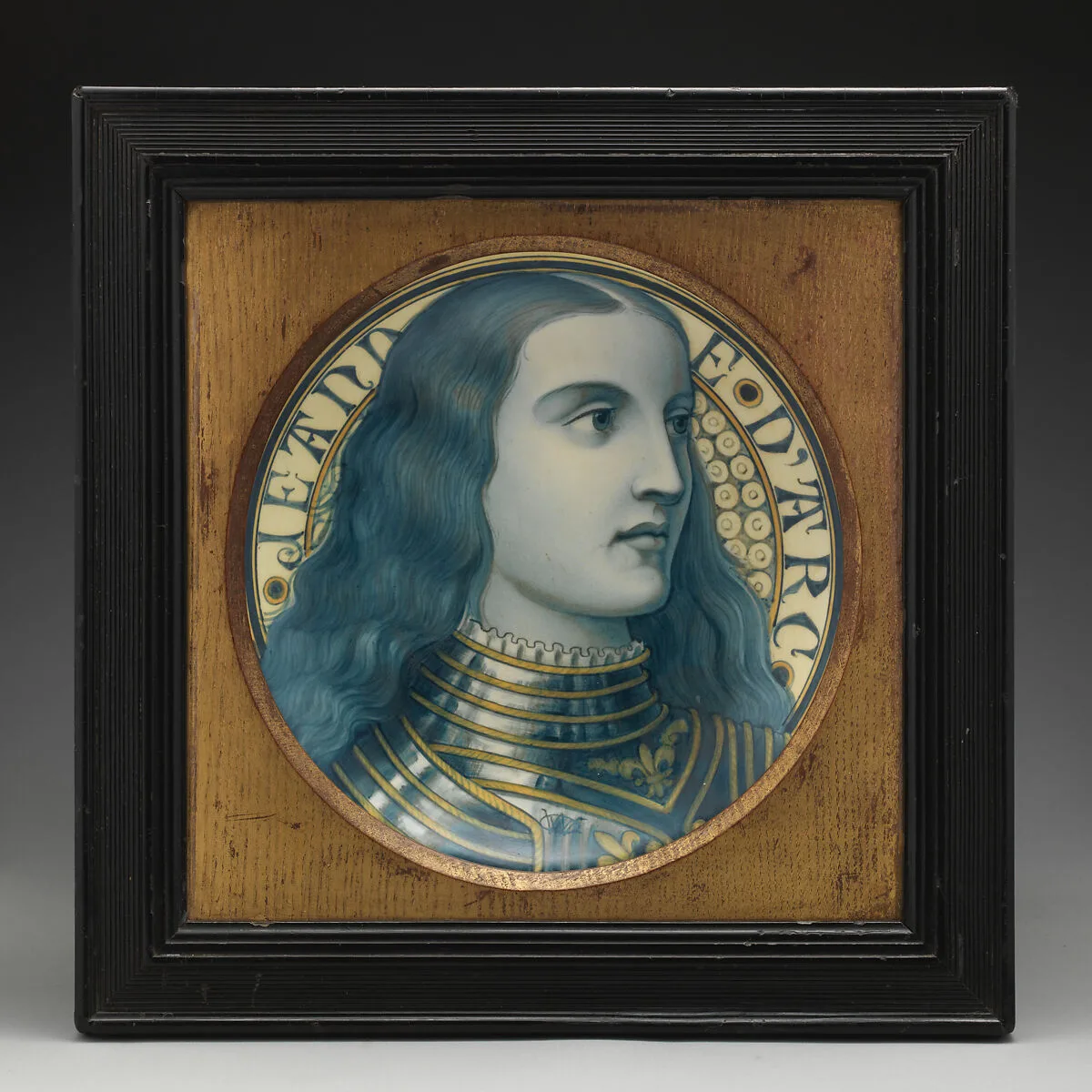 Plate with Joan of Arc — Howell & James
