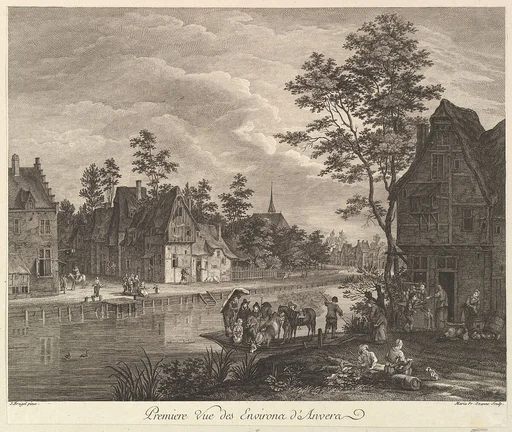 First View of the Environs of Antwerp (Premiere Vue des Environs d'Anvers)