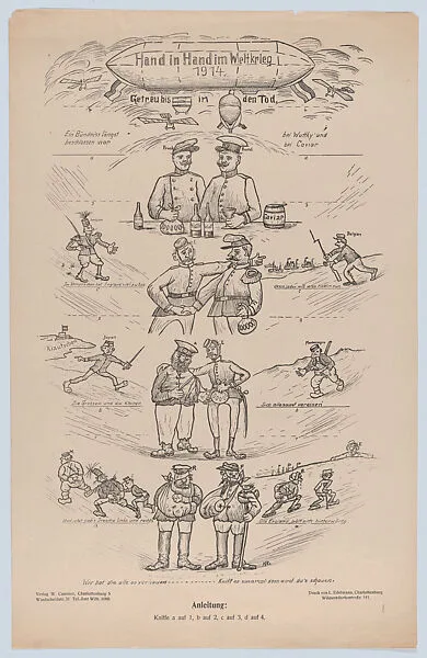 Hand in Hand im Weltkrieg — W. Caminer