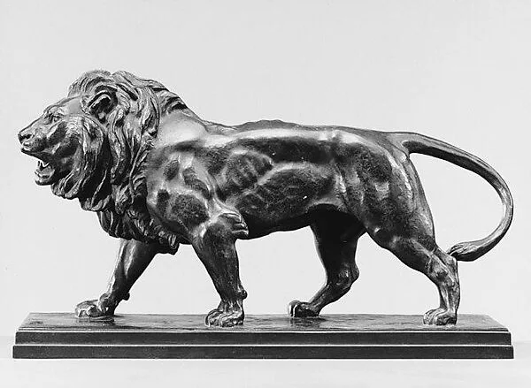 Walking Lion (Le lion qui marche) — Antoine-Louis Barye|Barbedienne Foundry