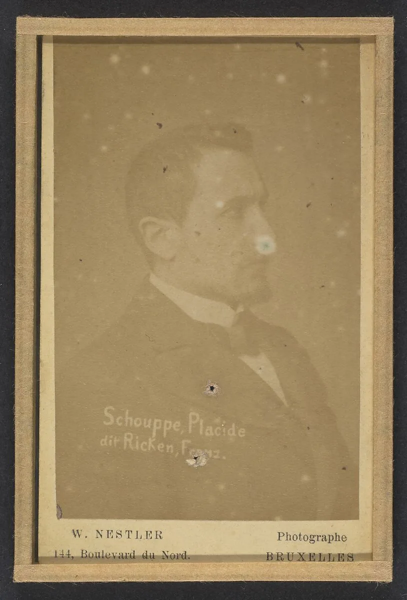 Schouppe. Placide. (dit Ricken, Franz). — Alphonse Bertillon