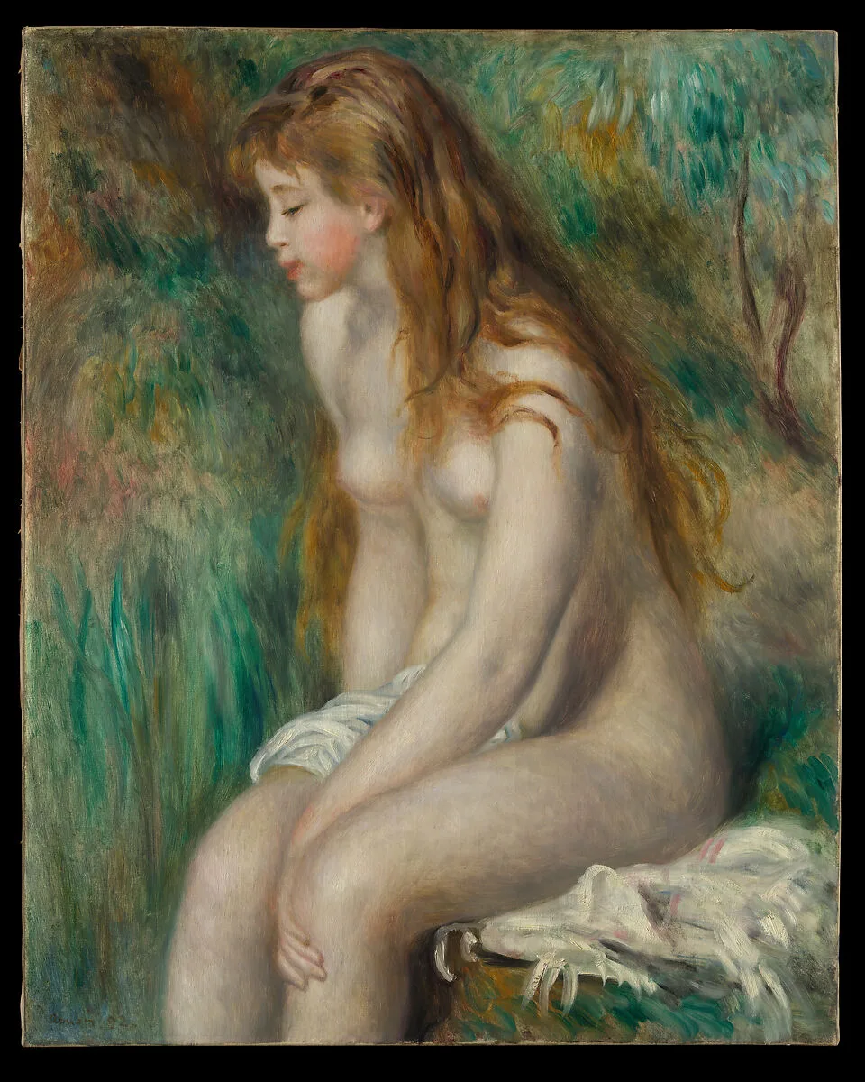 Young Girl Bathing — Auguste Renoir