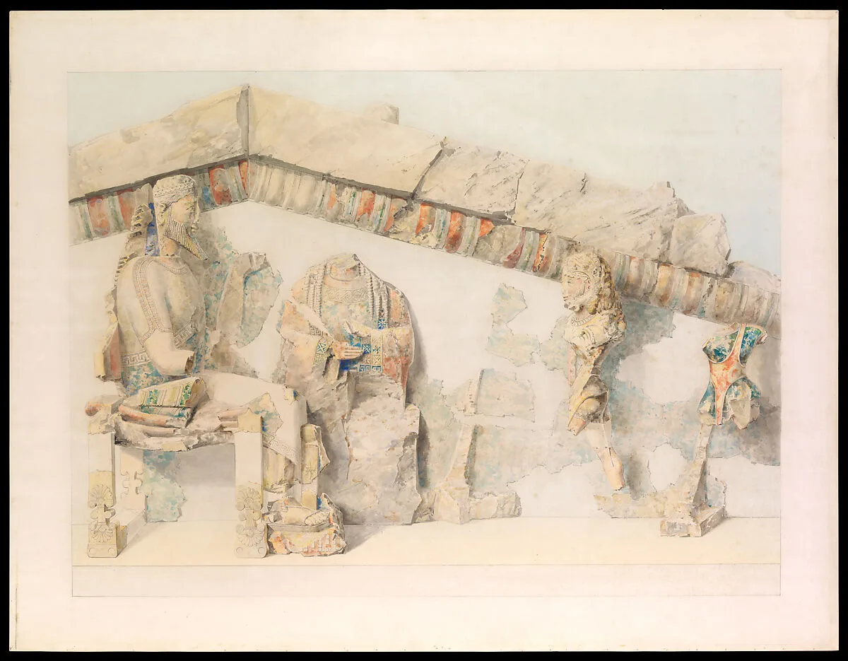 Reproduction of The Introduction of Herakles into Olympos — Emile Gilliéron