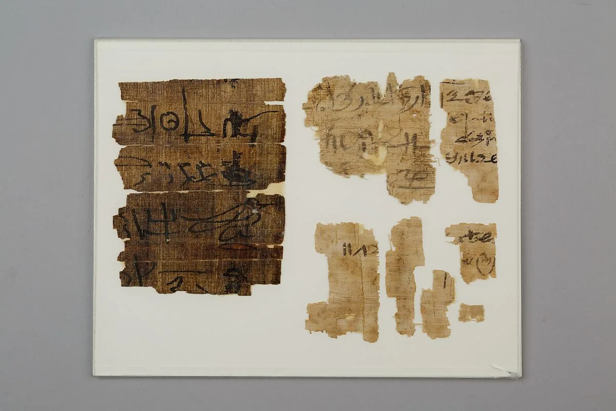 Fragments of Papyrus — Unknown