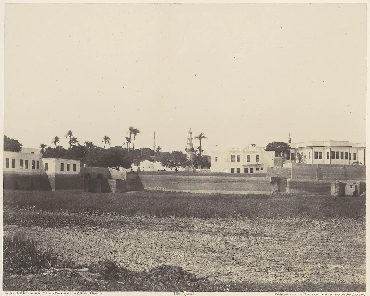Syout, Constructions Modernes - le Divan, etc. — Félix Teynard|Imprimerie Photographique de H. de Fonteny et Cie