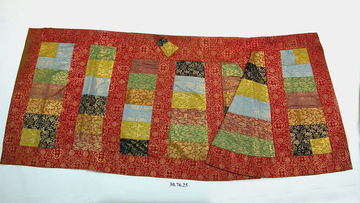 清 戯衣袈裟|Theatrical robe for a Buddhist priest — Unknown